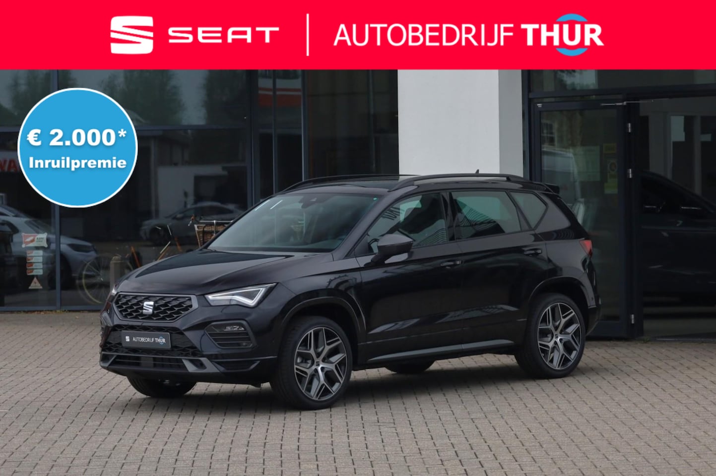 SEAT Ateca - 1.5 TSI FR Business Intense 150PK / 110kW DSG, Achteruitrijcamera (rear view), parkeersens - AutoWereld.nl