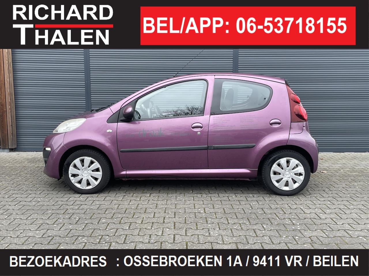Peugeot 107 - 1.0 68PK 5D Active | Airco | Centrale vergrendeling | Export | - AutoWereld.nl