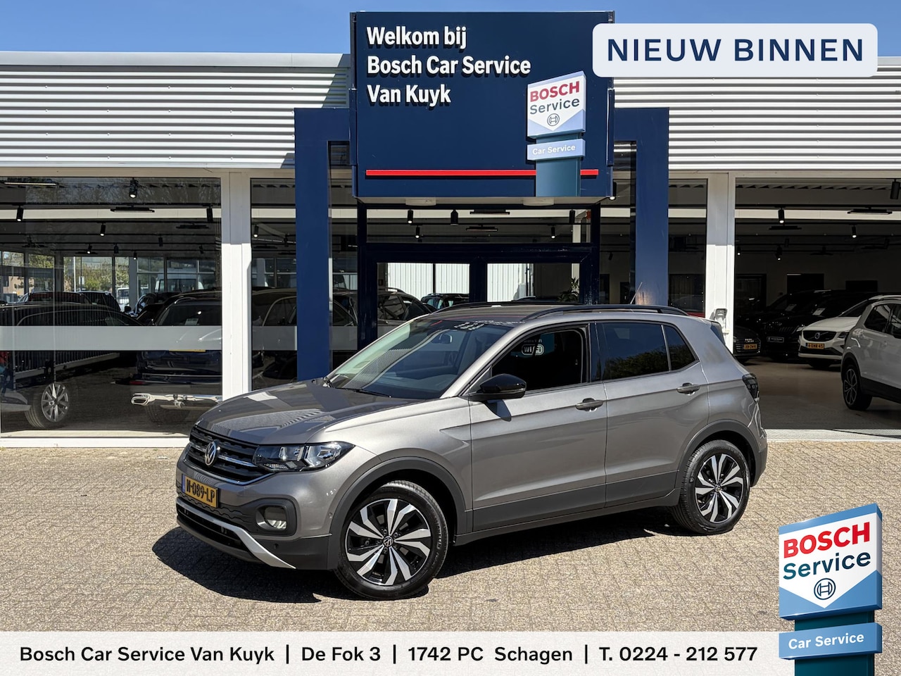 Volkswagen T-Cross - 1.0 TSI Style Business R / Automaat / Adaptieve Cruise-Control / Stoelverwarming / Climate - AutoWereld.nl