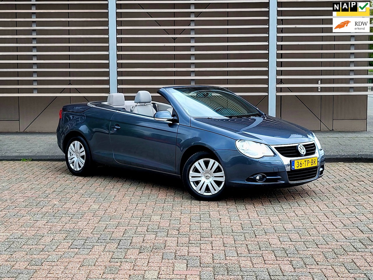 Volkswagen Eos - 2.0-16v FSI / Cabrio / Airco / Nap / Nieuwe Apk / dealer onderhouden - AutoWereld.nl