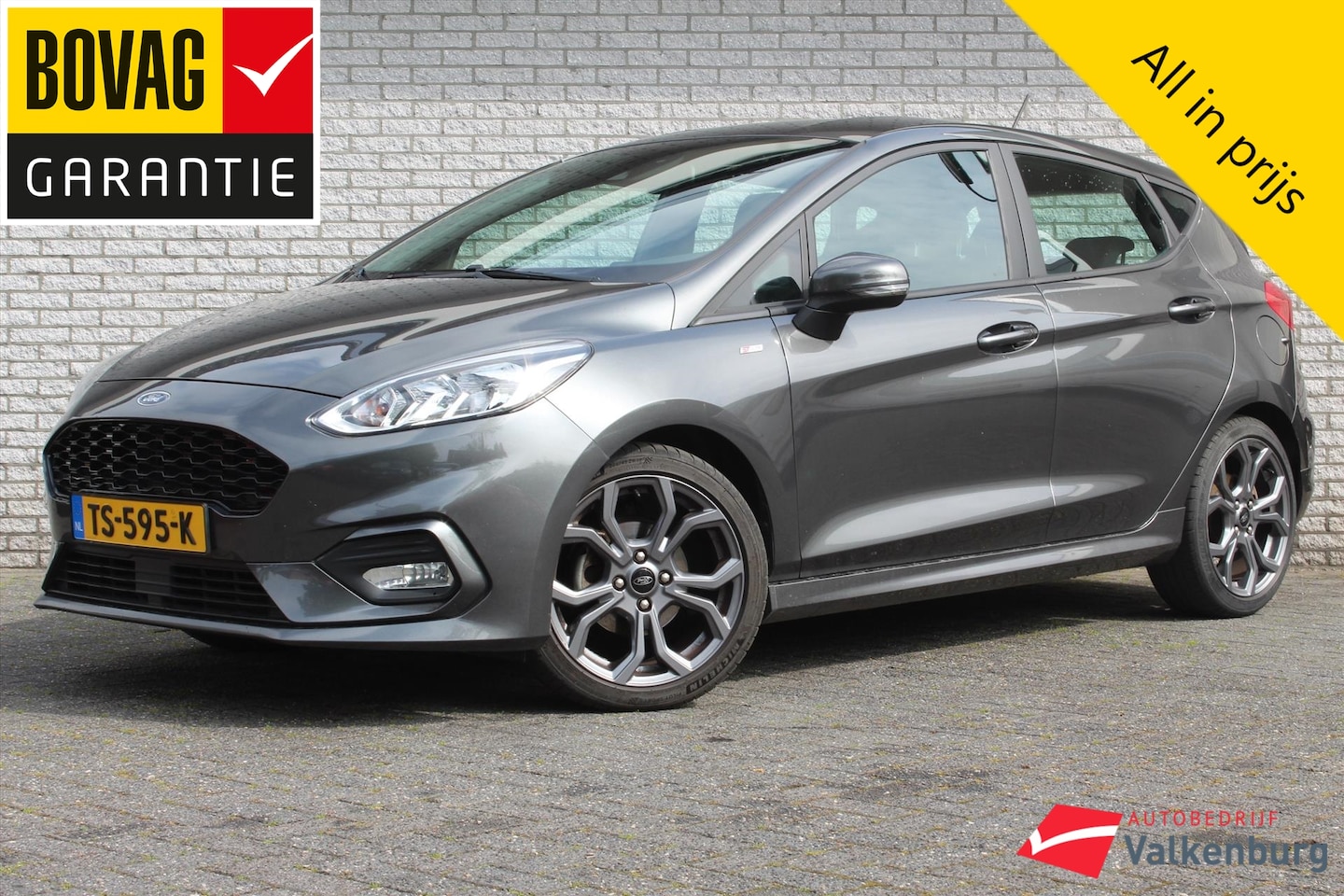 Ford Fiesta - 1.0 EcoBoost ST-Line | Cruise | Climate | Bluetooth | Navi | Trekhaak - AutoWereld.nl