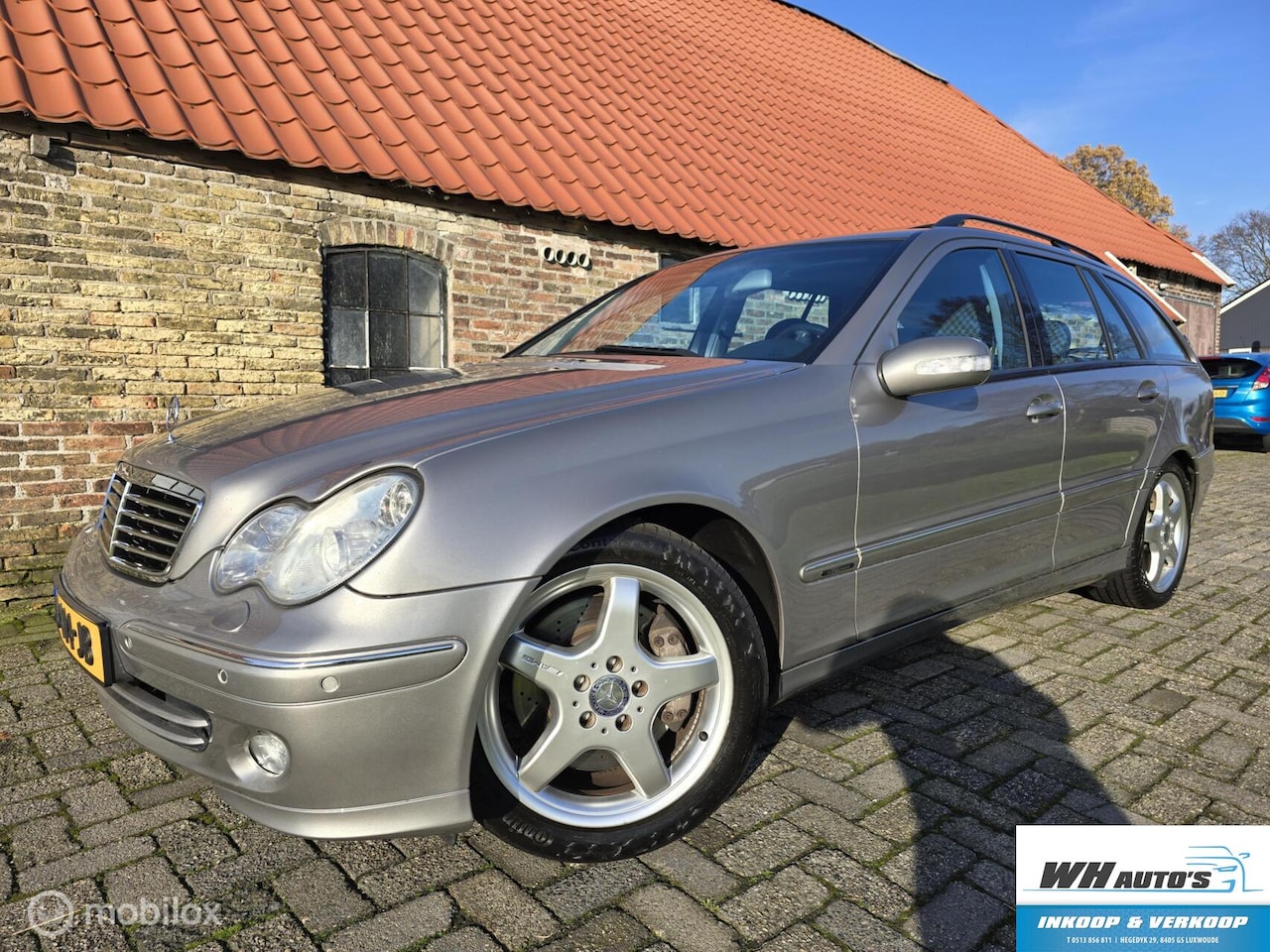 Mercedes-Benz C-klasse Combi - 200 K. Avantgarde Bijna Nieuwstaat! - AutoWereld.nl
