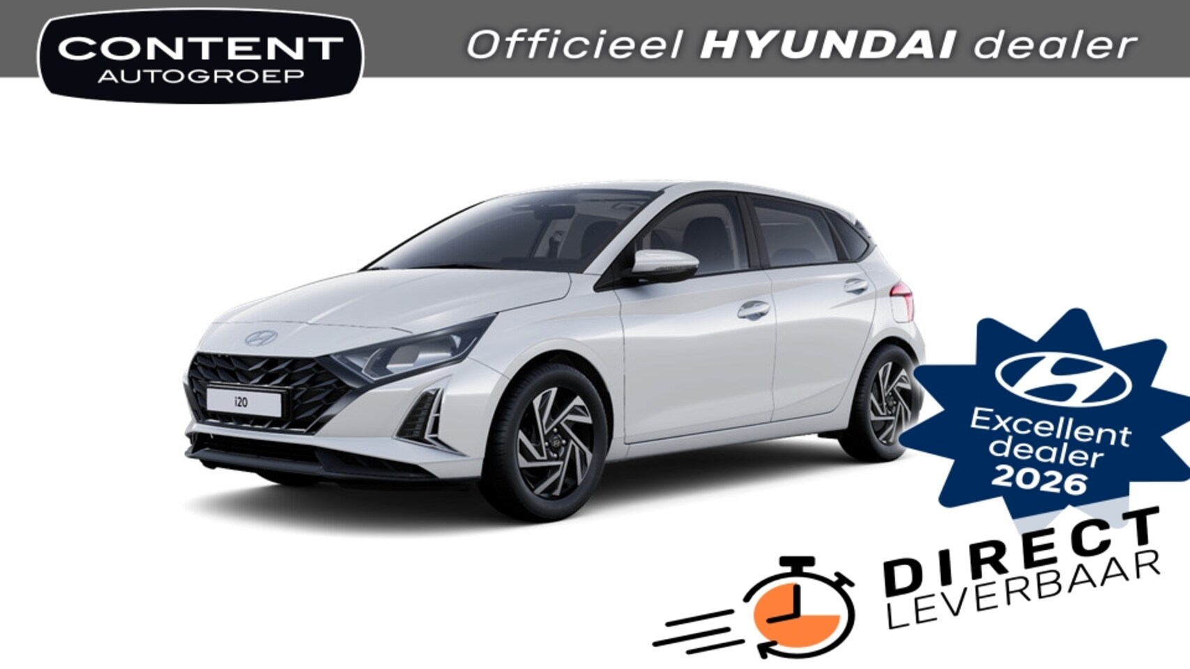 Hyundai i20 - 1.0 T-GDI 90pk Comfort || Direct leverbaar - AutoWereld.nl