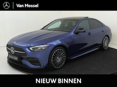 Mercedes-Benz C-klasse - 180 Business Solution AMG / Memory-Stoelen / Panaroma-dak / 360Graden-Camera / Night-Pakke