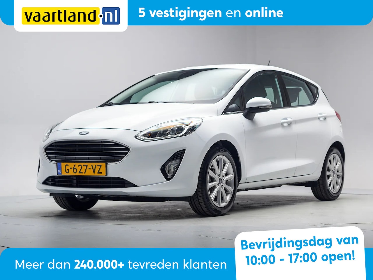 Ford Fiesta - 1.0 EcoBoost Titanium 5-drs [ LED Stoel-en stuurverwarming Apple/Android ] - AutoWereld.nl