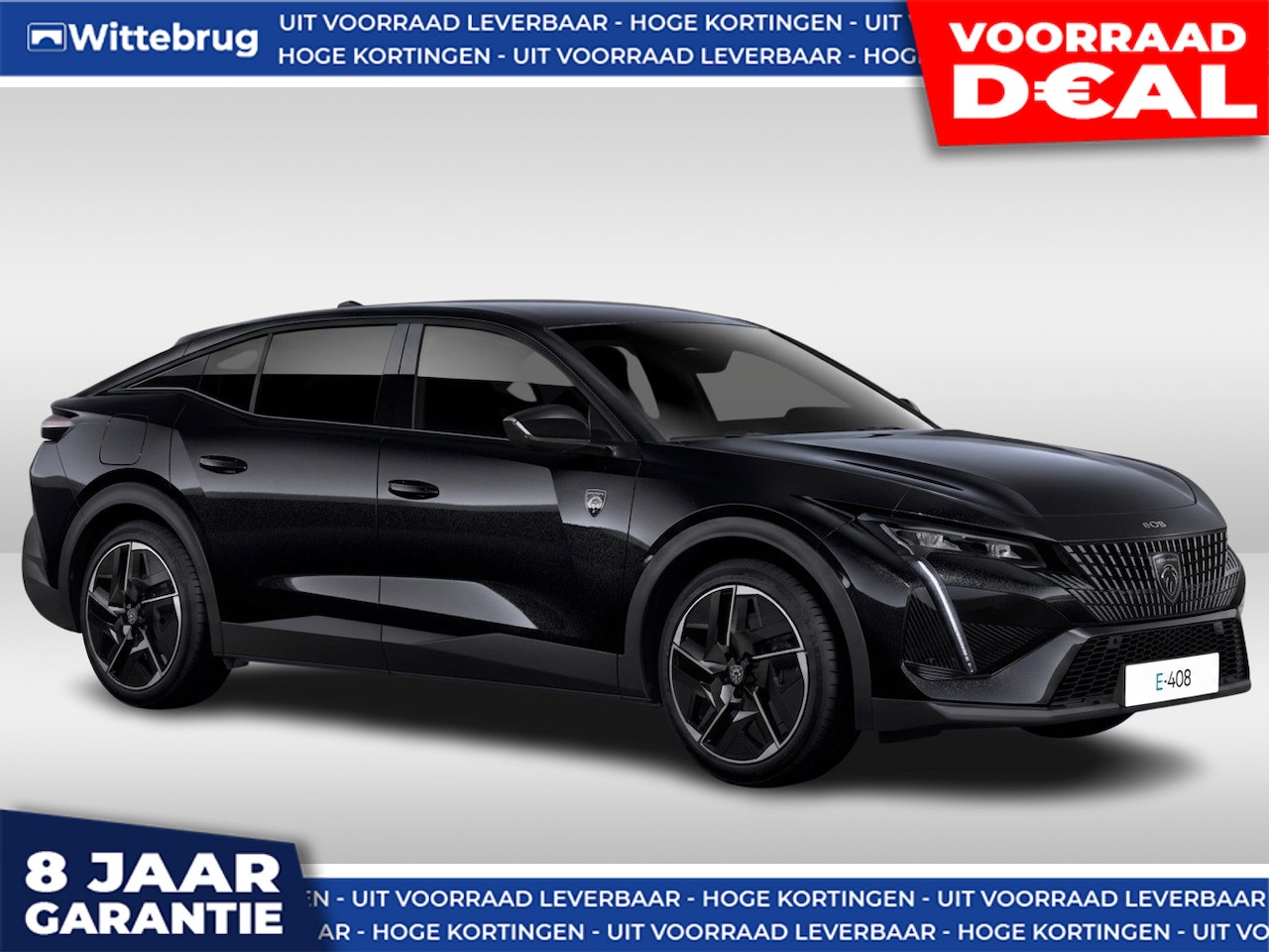 Peugeot e-408 - GT Avantage 58 kWh NET BINNEN - 8 JAAR GARANTIE - FOCAL - PANO DAK - AutoWereld.nl