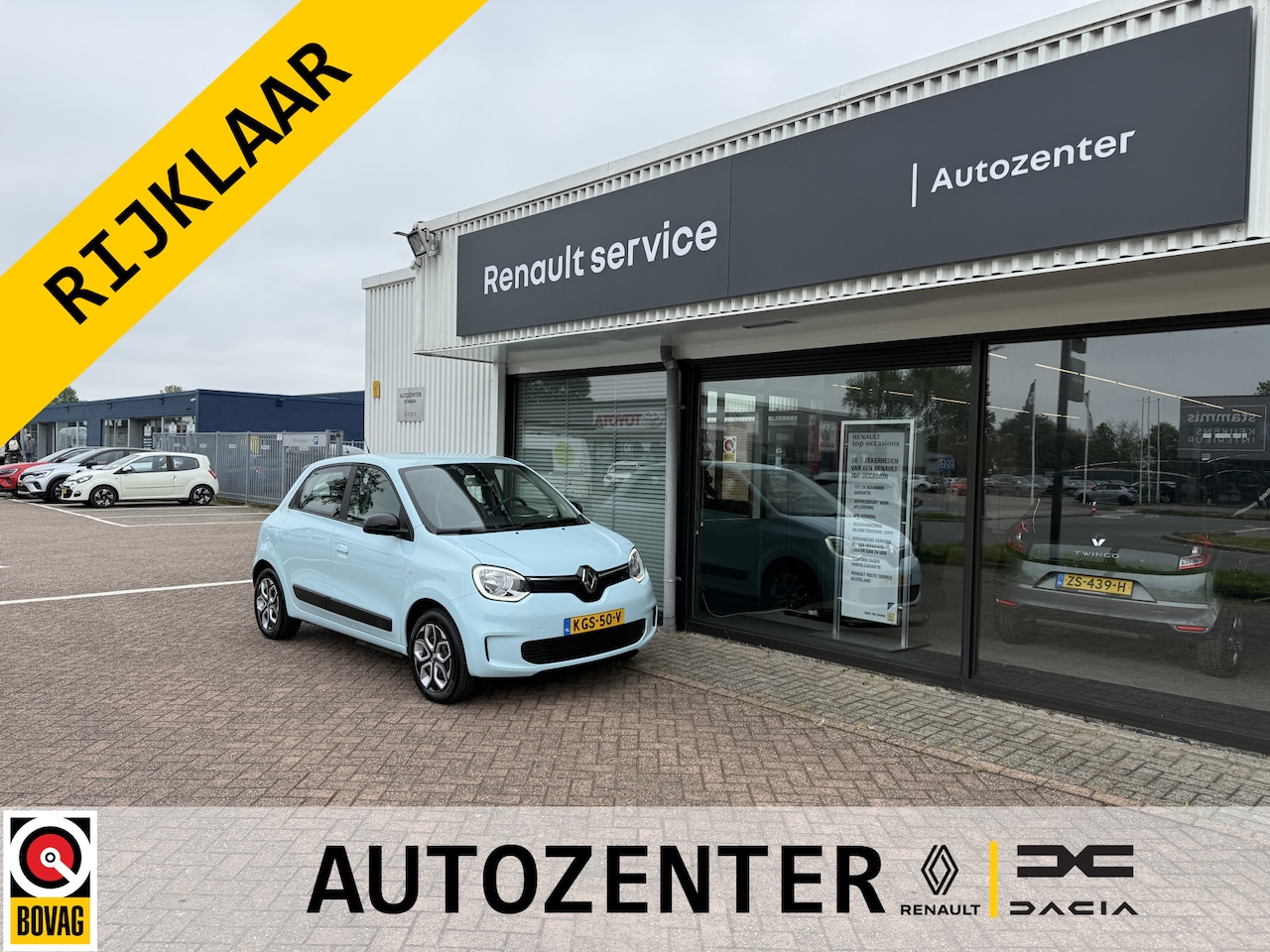 Renault Twingo Z.E. - R80 Equilibre koopaccu | draadloos carplay | parkeersensor | climat control | tijdelijk gr - AutoWereld.nl