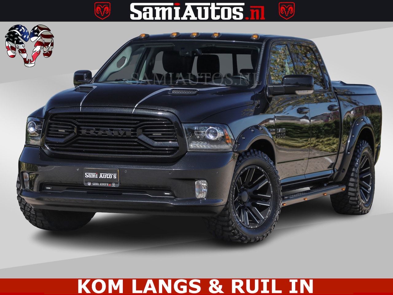 Dodge Ram Pick Up - HULK | BTW VRIJ MARGE | 5.7 V8 4x4 | SPORT | TOP STAAT | OPEN UITLAAT KLEP | WIDE BODY | D - AutoWereld.nl