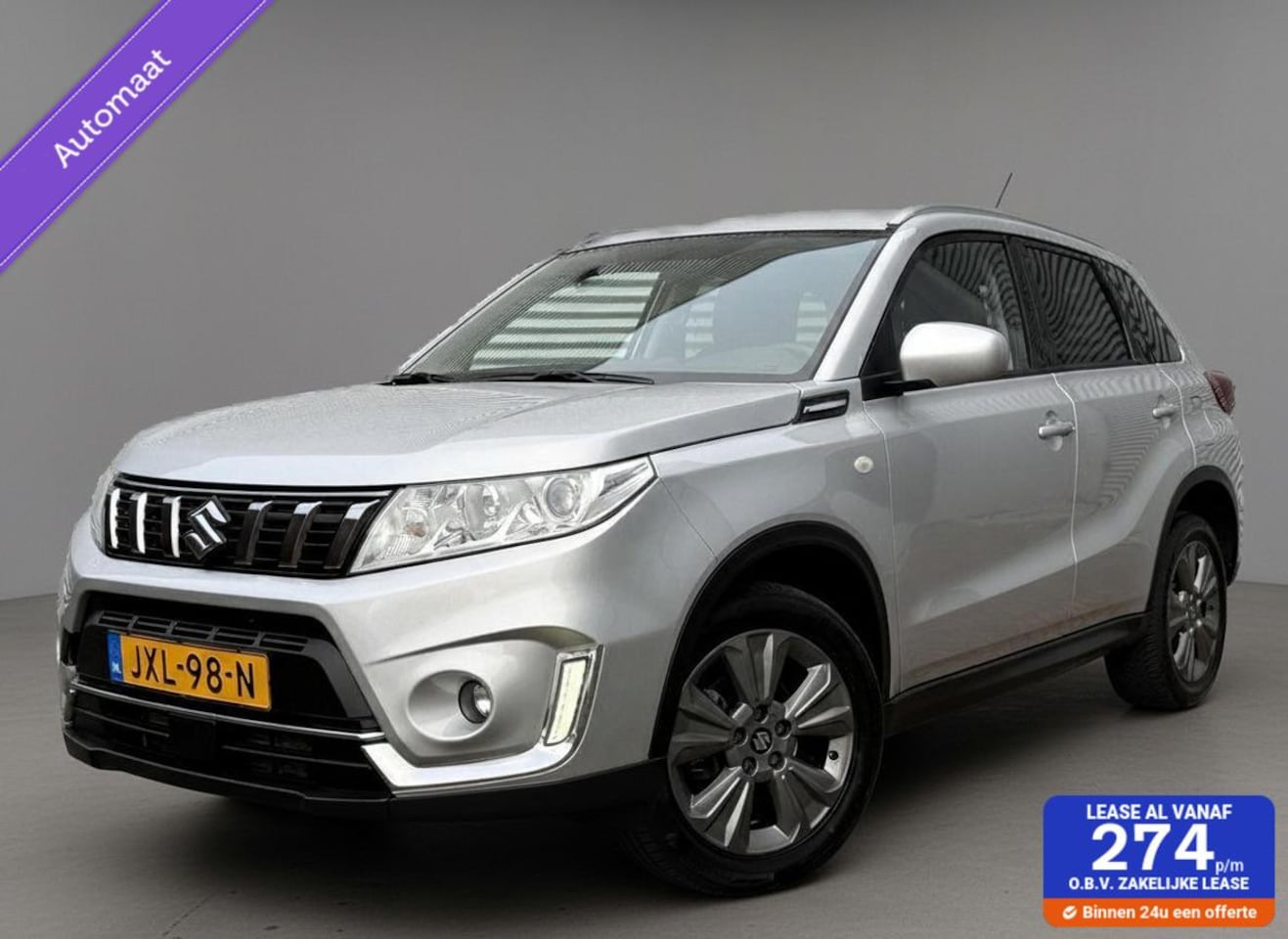 Suzuki Vitara - 1.0 Boosterjet Autom Led Carplay Cruise Camera 2019 Eerste Eigenaar Dealer Onderhouden 201 - AutoWereld.nl