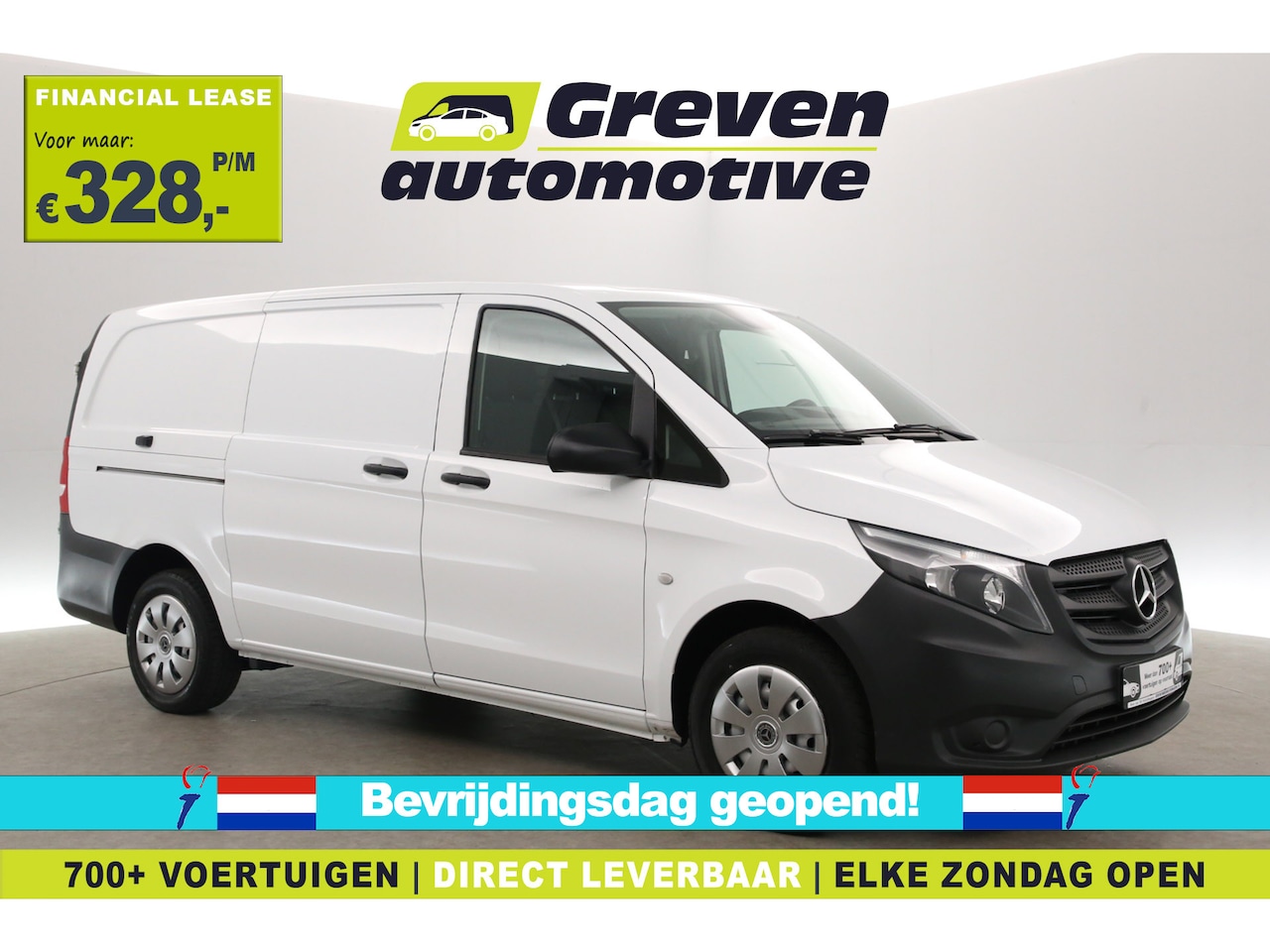 Mercedes-Benz Vito - 114 CDI Lang | Airco | Cruise | Camera | Carplay | 3 Zits | Trekhaak - AutoWereld.nl