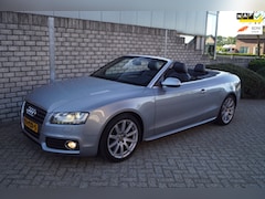 Audi A5 Cabriolet - 2.0 TFSI quattro Pro Line S Line Autom Leder Sportst Stoelverw Navi Xenon Clima Cruise PDC
