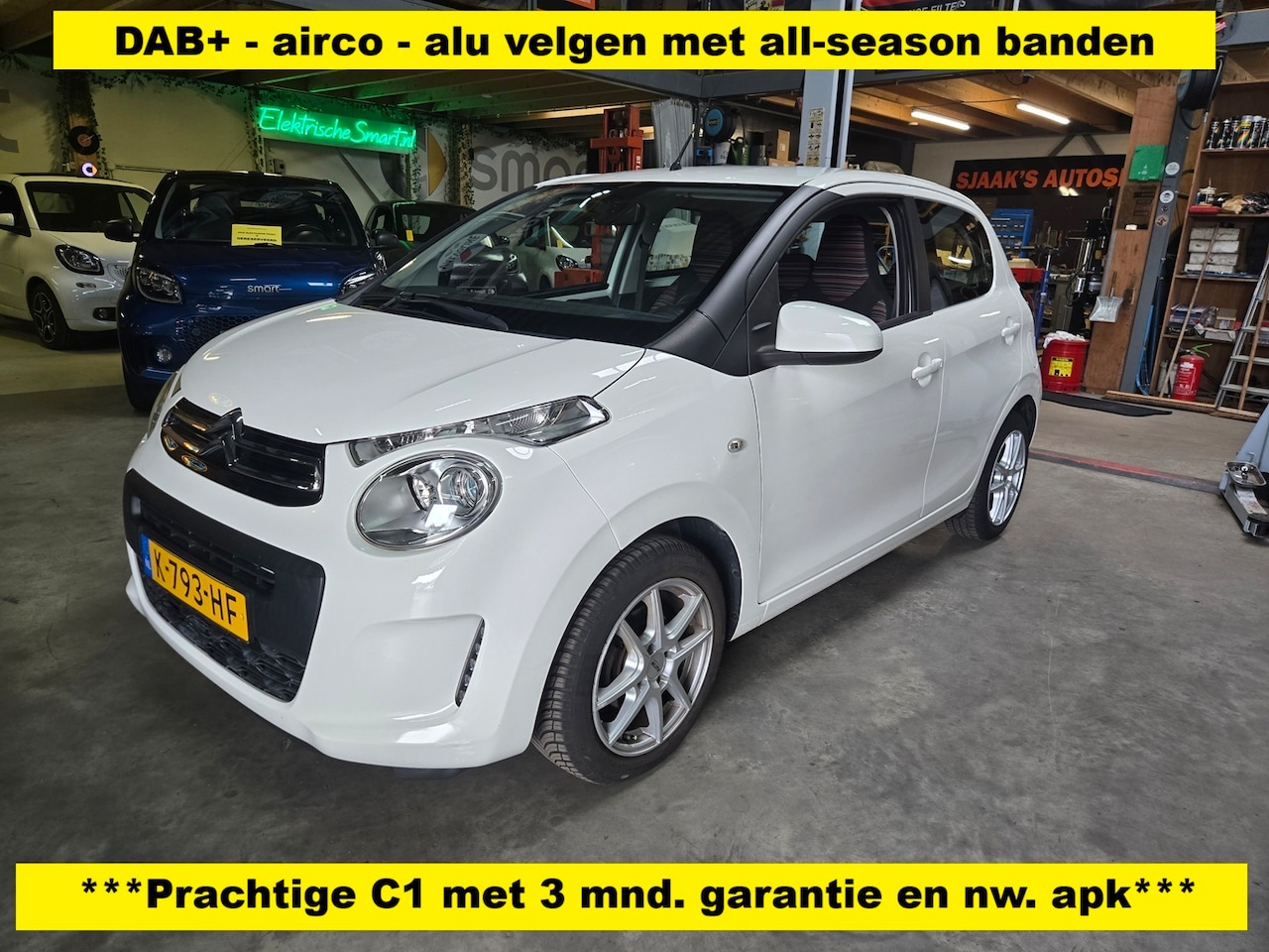 Citroën C1 - 1.0 VTi Feel - mooie en complete auto met 3 mnd. garantie en NAP kilometerstand - AutoWereld.nl