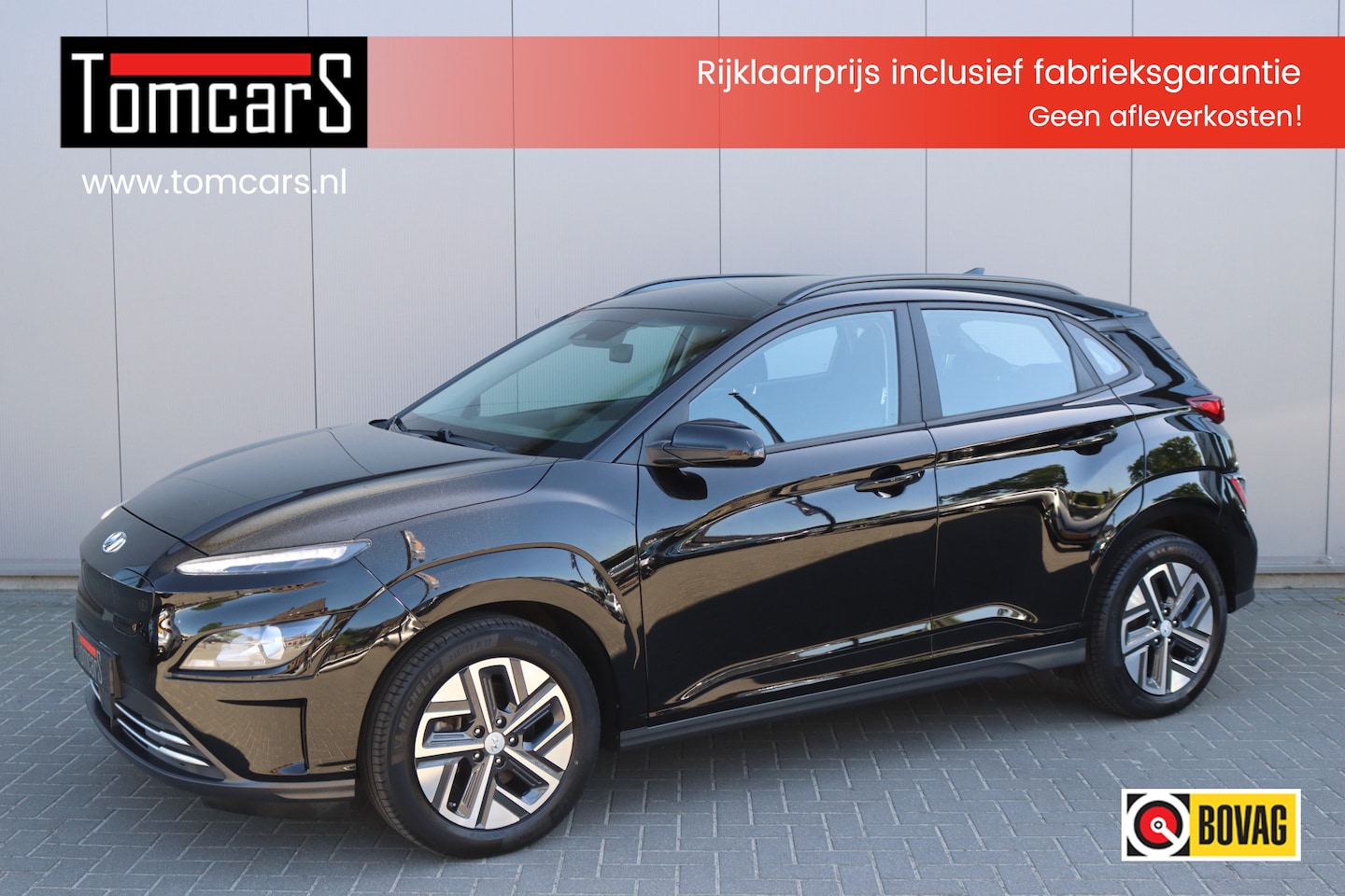 Hyundai Kona Electric - Hyundai Kona EV Fashion 64 kWh Adaptive-cruiseCarplay/Camera/Winter-pack - AutoWereld.nl