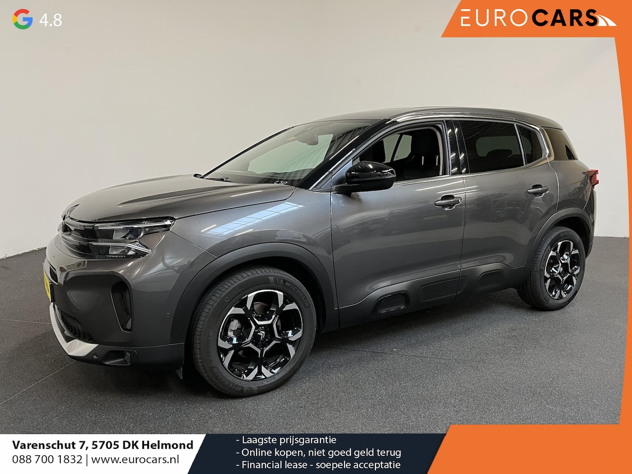 Citroën C5 Aircross - 1.2 130PK Automaat Feel Climate Control Apple Carplay/Android Auto Navigatie Cruise Contro - AutoWereld.nl