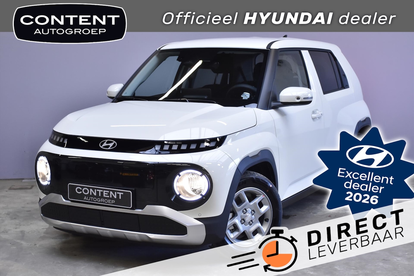 Hyundai Inster - 49 kWh 4-zits Pulse Winter | Snel Leverbaar - AutoWereld.nl