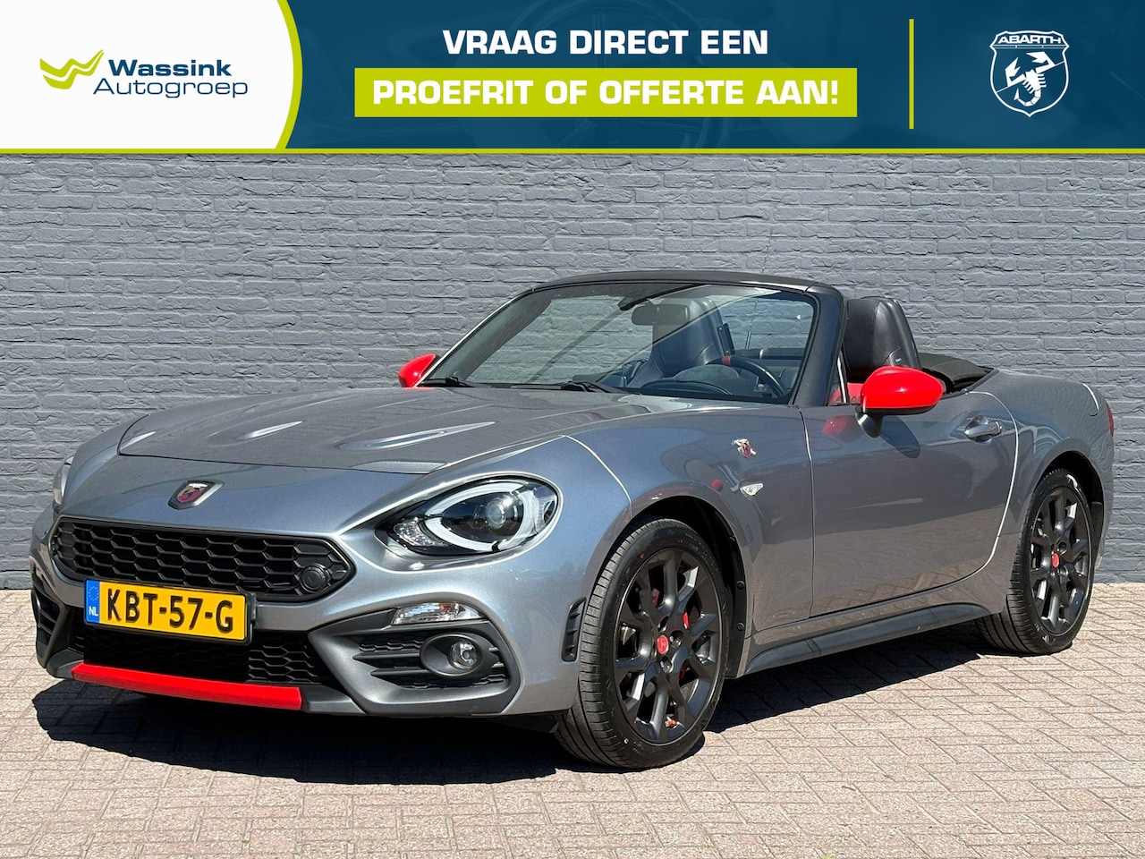 Fiat 124 Spider - 1.4 MultiAir Turbo Abarth 1.4 MultiAir Turbo Abarth - AutoWereld.nl