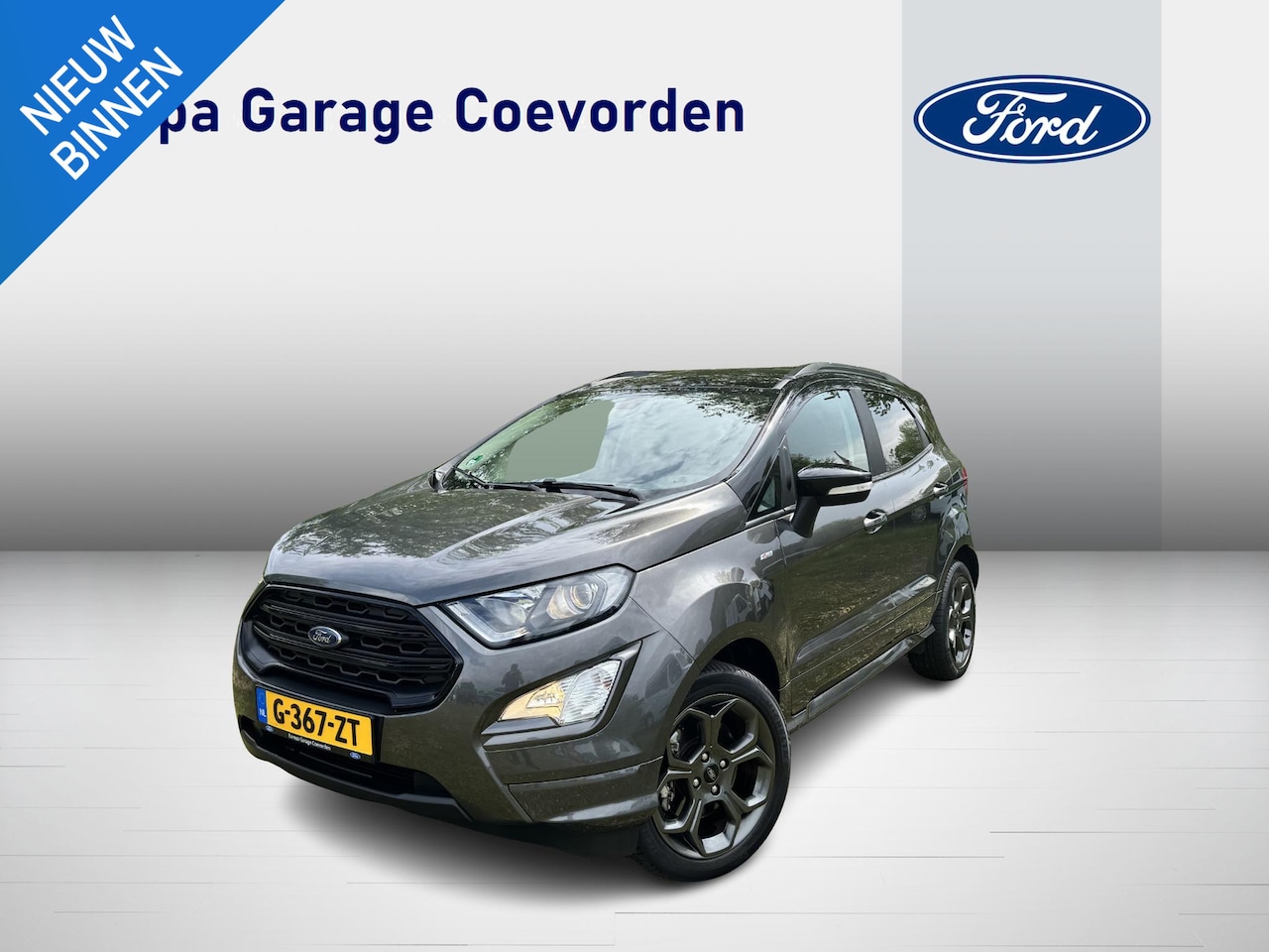 Ford EcoSport - 1.0 EB 125PK ST-Line automaat | B&O | KEYLESS | WINTERPACK | DEALER OND. | 2-TONE | - AutoWereld.nl