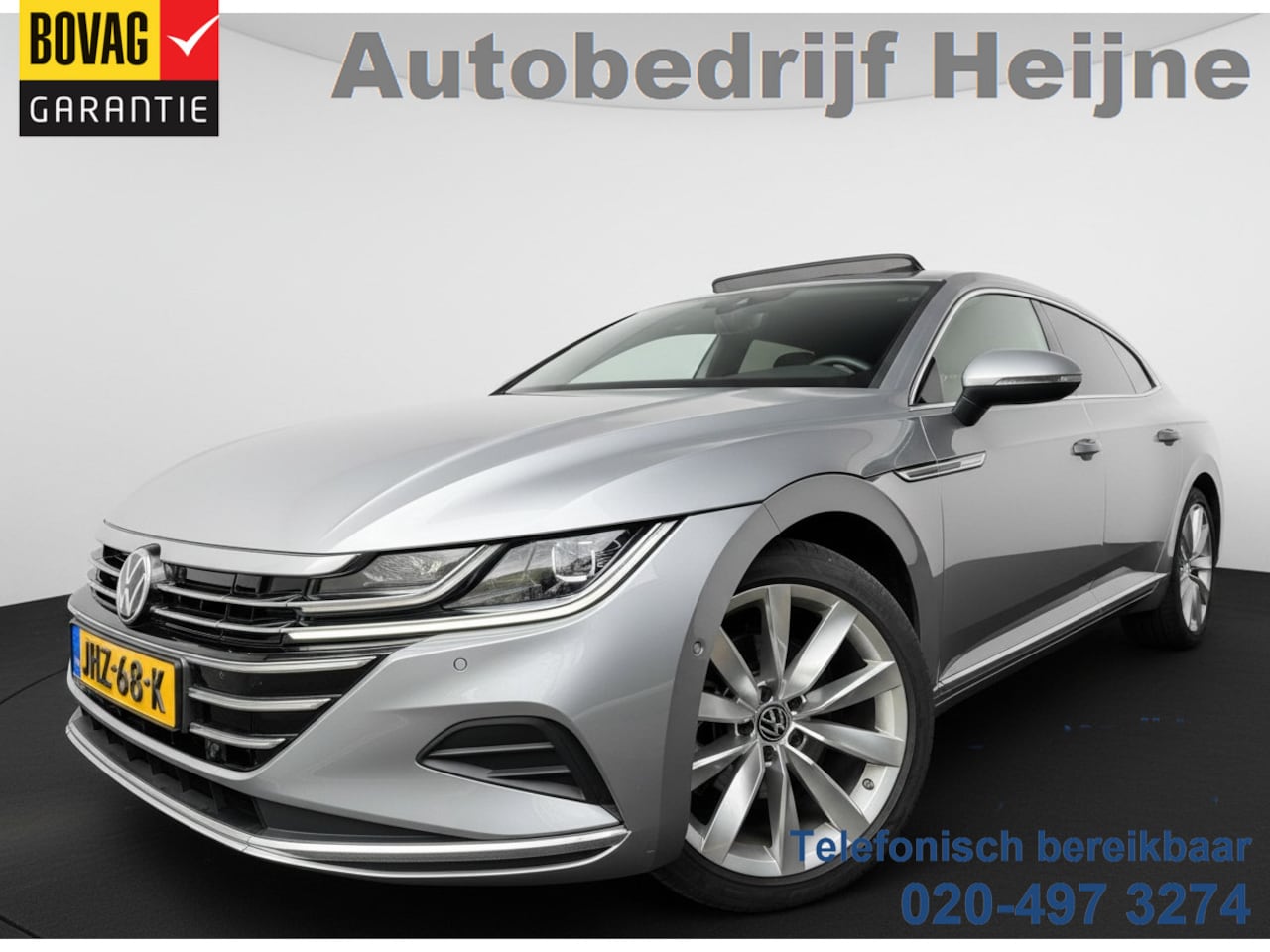 Volkswagen Arteon Shooting Brake - eHYBRID 218PK DSG ELEGANCE BUSINESS+ LEDER/VIRTUAL/PANORAMADAK - AutoWereld.nl