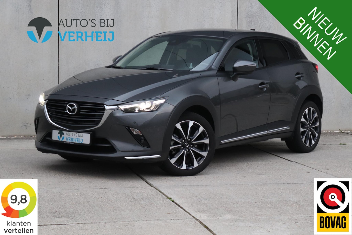 Mazda CX-3 - 2.0 SkyActiv-G 121 Luxury / AUTOMAAT / CAMERA / HALF LEDER / TREKHAAK - AutoWereld.nl