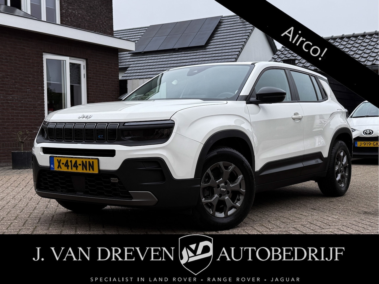 Jeep Avenger - Longitude 54 kWh - SOH 96,94%, Airco, Navi, Isofix, Keyless, LED, 18DKM! - AutoWereld.nl