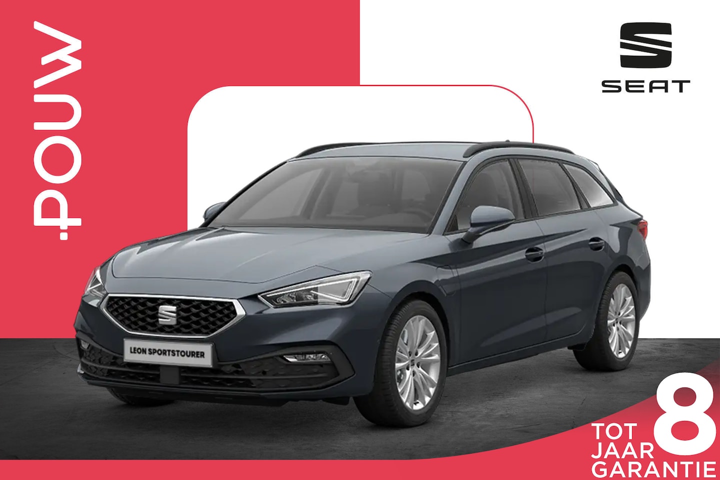 SEAT Leon Sportstourer - 1.5 TSI 204pk e-Hybrid Style Business Intense | Trekhaak | 17 Inch Velgen - AutoWereld.nl