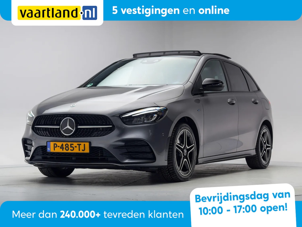 Mercedes-Benz B-klasse - 250e AMG Line Premium Plus Aut. [ Panoramadak Sfeerverlichting Adapt. cruise ] - AutoWereld.nl