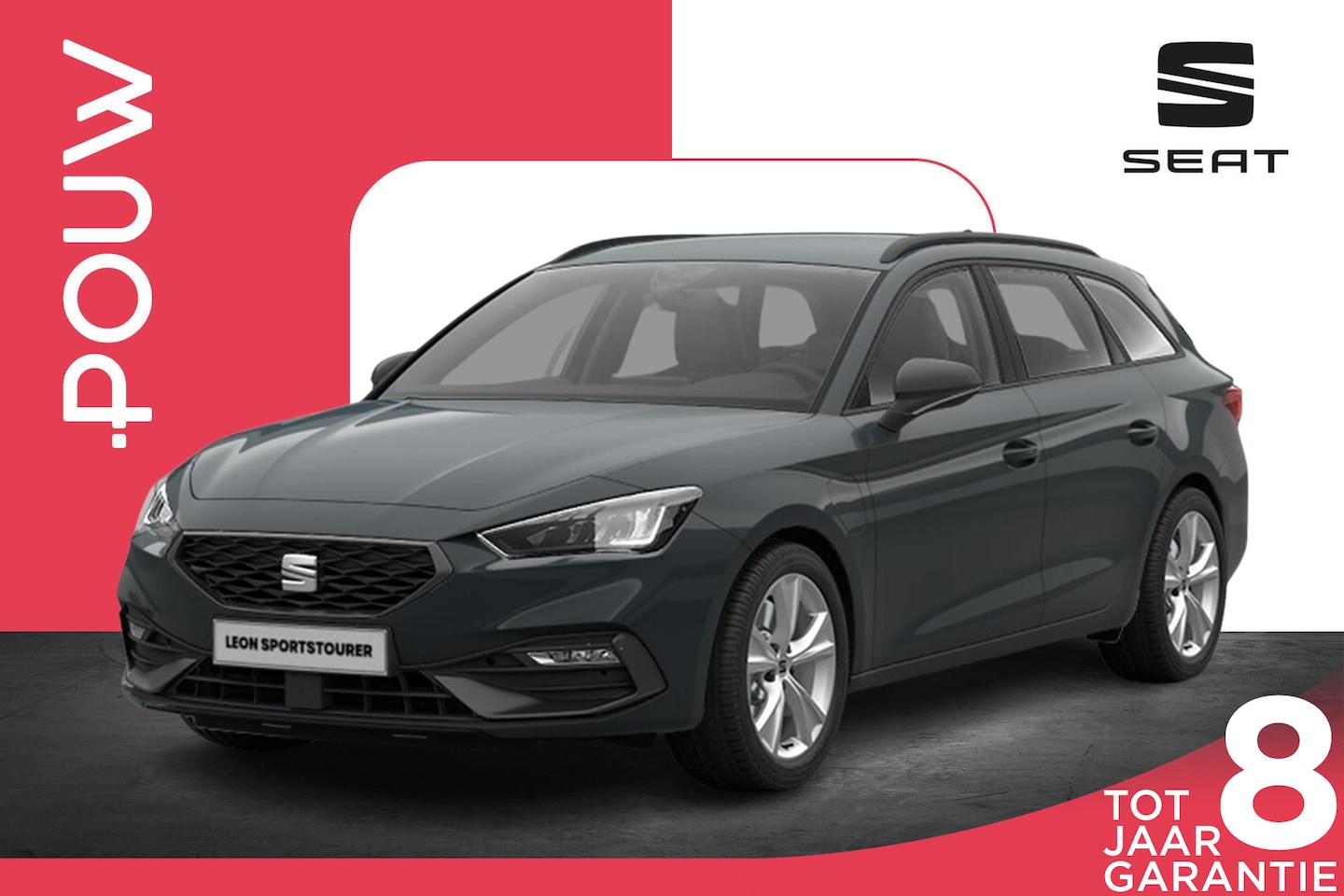 SEAT Leon Sportstourer - 1.5 TSI 204pk DSG e-Hybrid FR Business | LMV 17'' | Matrix LED | Trekhaak Uitklapbaar - AutoWereld.nl