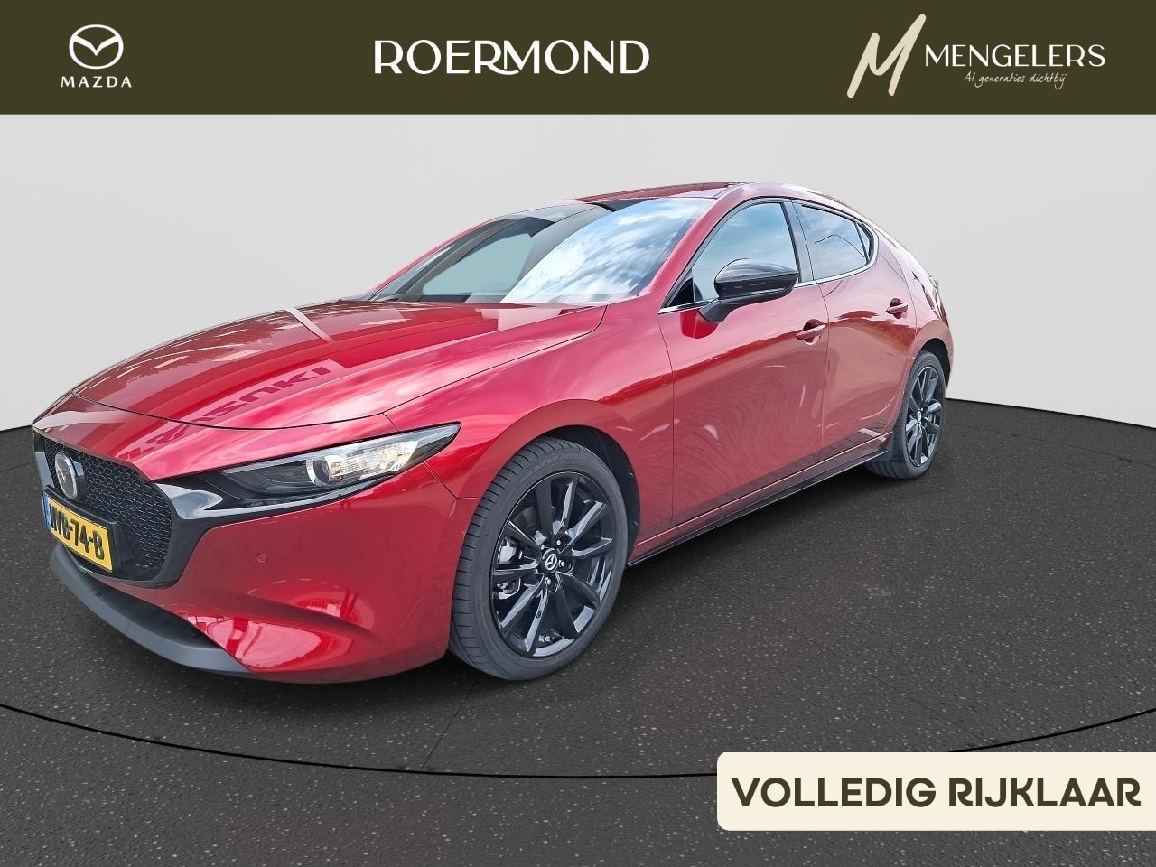 Mazda 3 - 2.0 e-SkyActiv-G M Hybrid 150 PK Homura | Rijklaar | Apple Carplay | Parkeersensor | Stoel - AutoWereld.nl