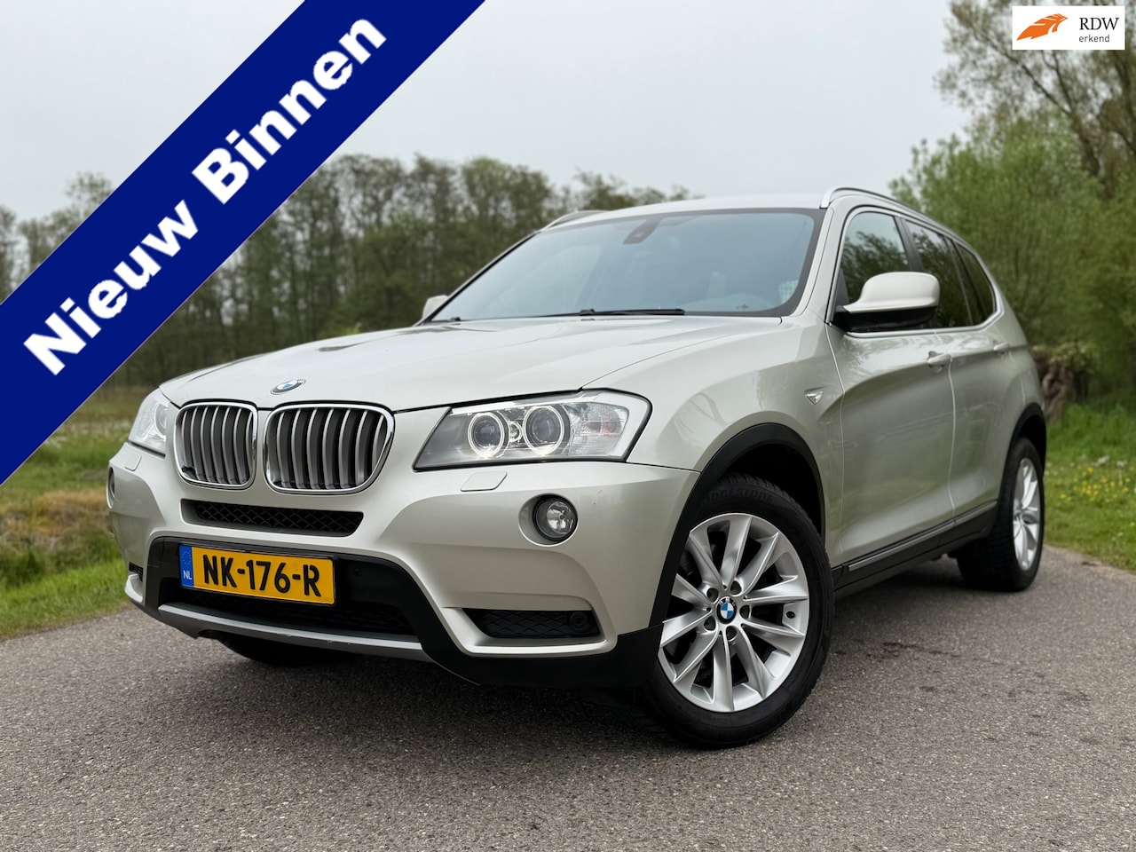 BMW X3 - XDrive35i High Executive Leder Clima Navi Stoelverwarming Head Up Trekhaak Automaat Perfec - AutoWereld.nl