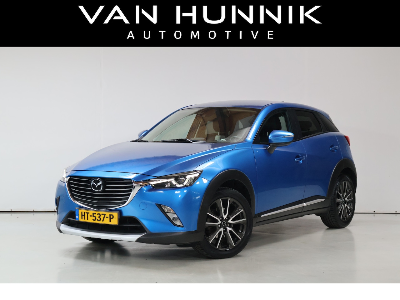 Mazda CX-3 - 2.0 SkyActiv-G 120 GT-M | Camera | Trekhaak | Keyless | Bose | Leder | Hud - AutoWereld.nl
