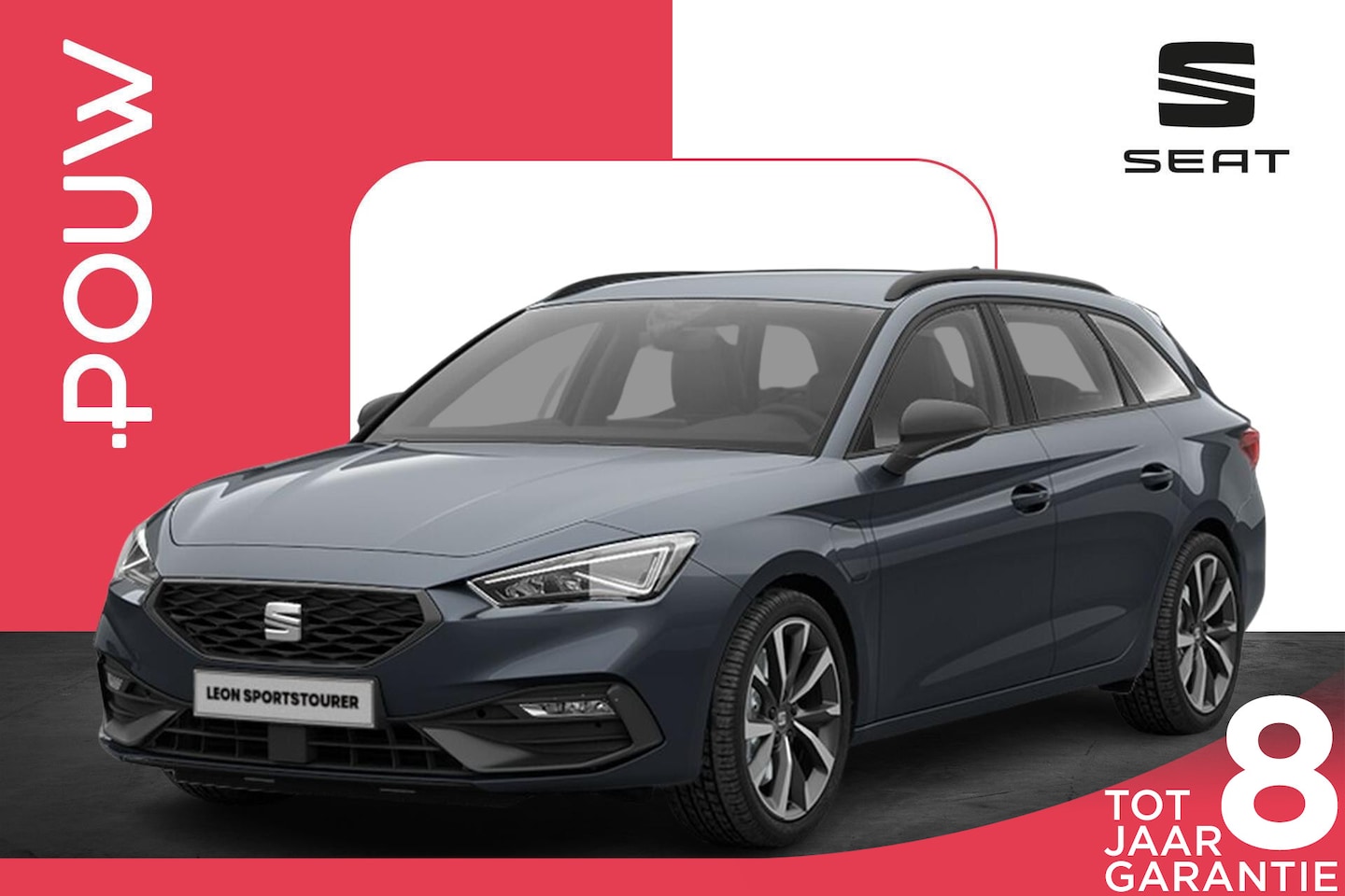 SEAT Leon Sportstourer - 1.5 TSI 204pk DSG e-Hybrid FR Business | LMV 18'' | Voorstoelen Verwarmd - AutoWereld.nl