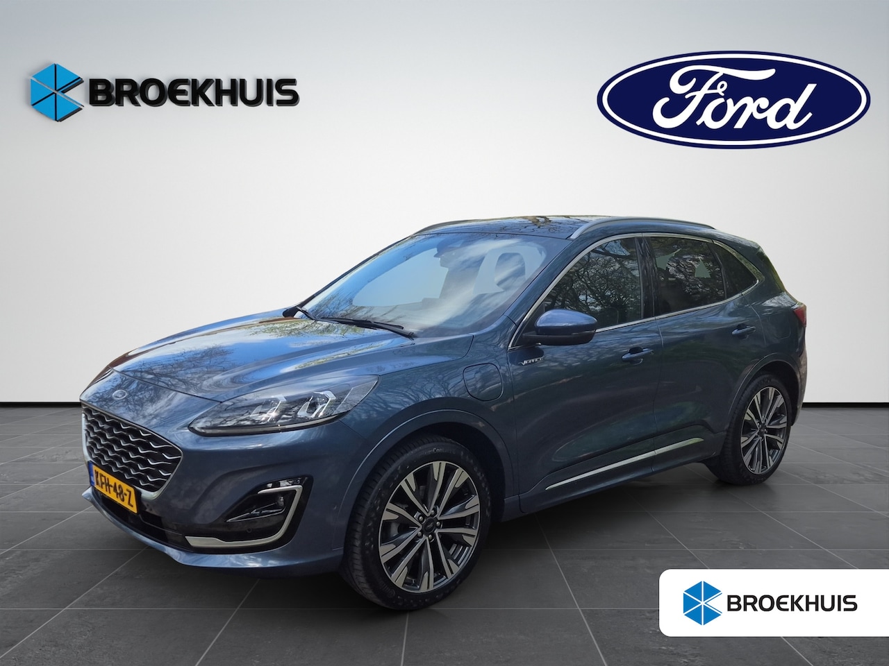 Ford Kuga - 2.5PHEV 225pk Vignale | Pano | Elekt.Trekhaak | Driver ass.- Technology- & Winter Pack | 2 - AutoWereld.nl