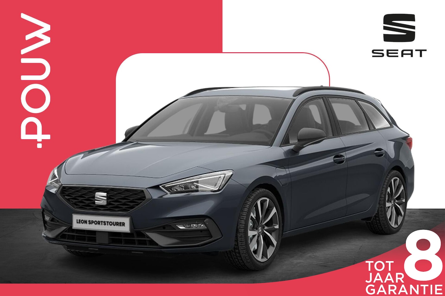 SEAT Leon Sportstourer - 1.5 TSI 204pk DSG e-Hybrid FR Business | Panoramadak | Velgen 18'' - AutoWereld.nl