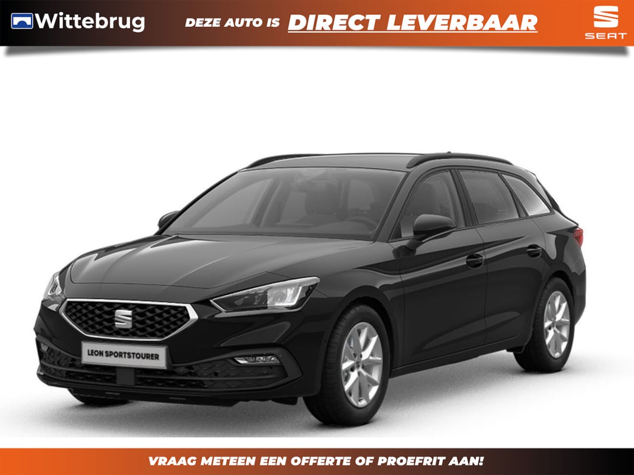 SEAT Leon Sportstourer - 1.5 eTSI Style Business Intense 1.5 eTSI Style Business Intense - AutoWereld.nl