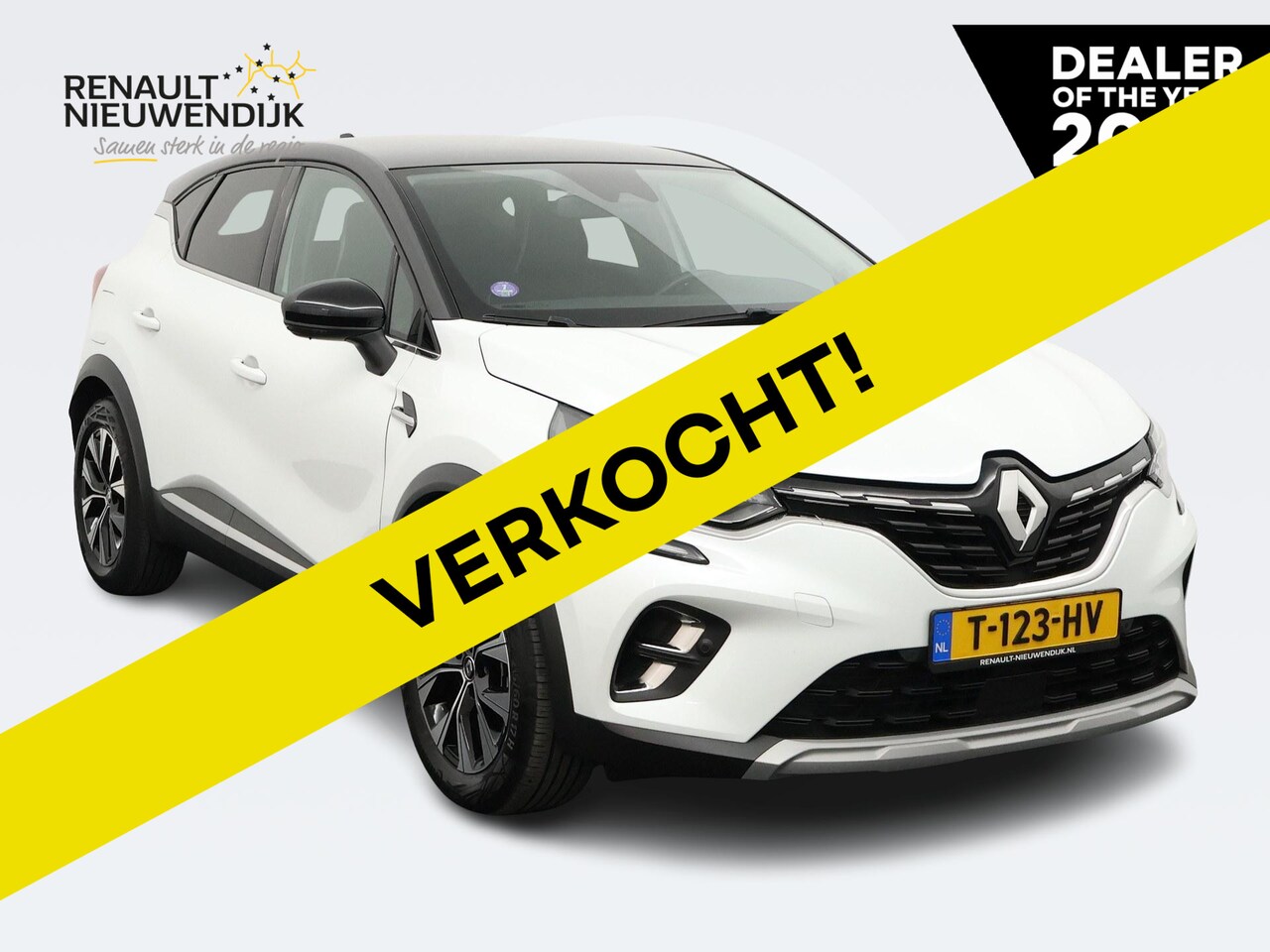 Renault Captur - 1.6 E-Tech full hybrid 145 techno / 1E EIGENAAR / TREKHAAK / APPLE & ANDROID CARPLAY / - AutoWereld.nl