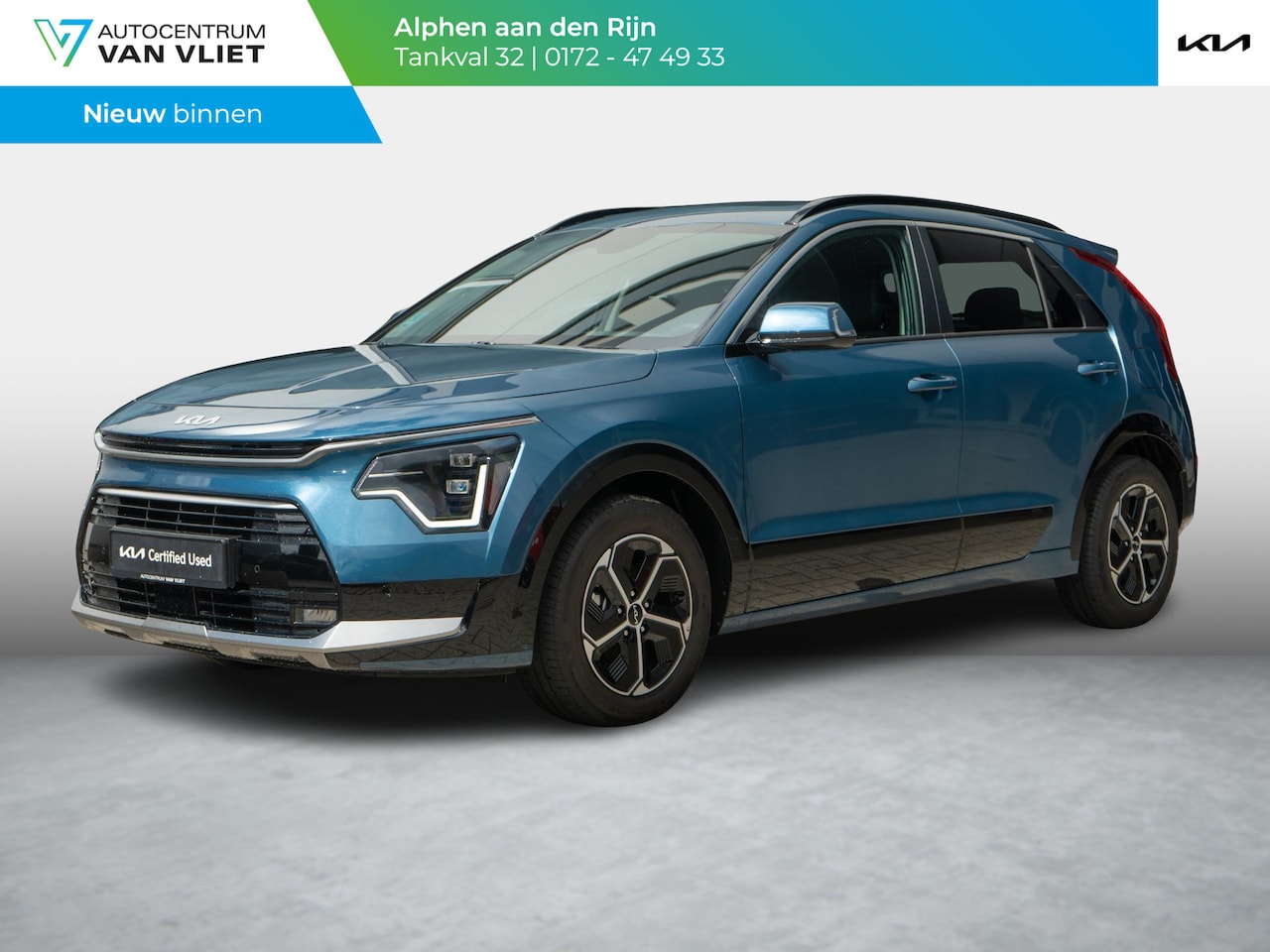 Kia Niro - 1.6 GDi Hybrid DynamicPlusLine | Navi | Clima | Panorama schuifkanteldak | - AutoWereld.nl