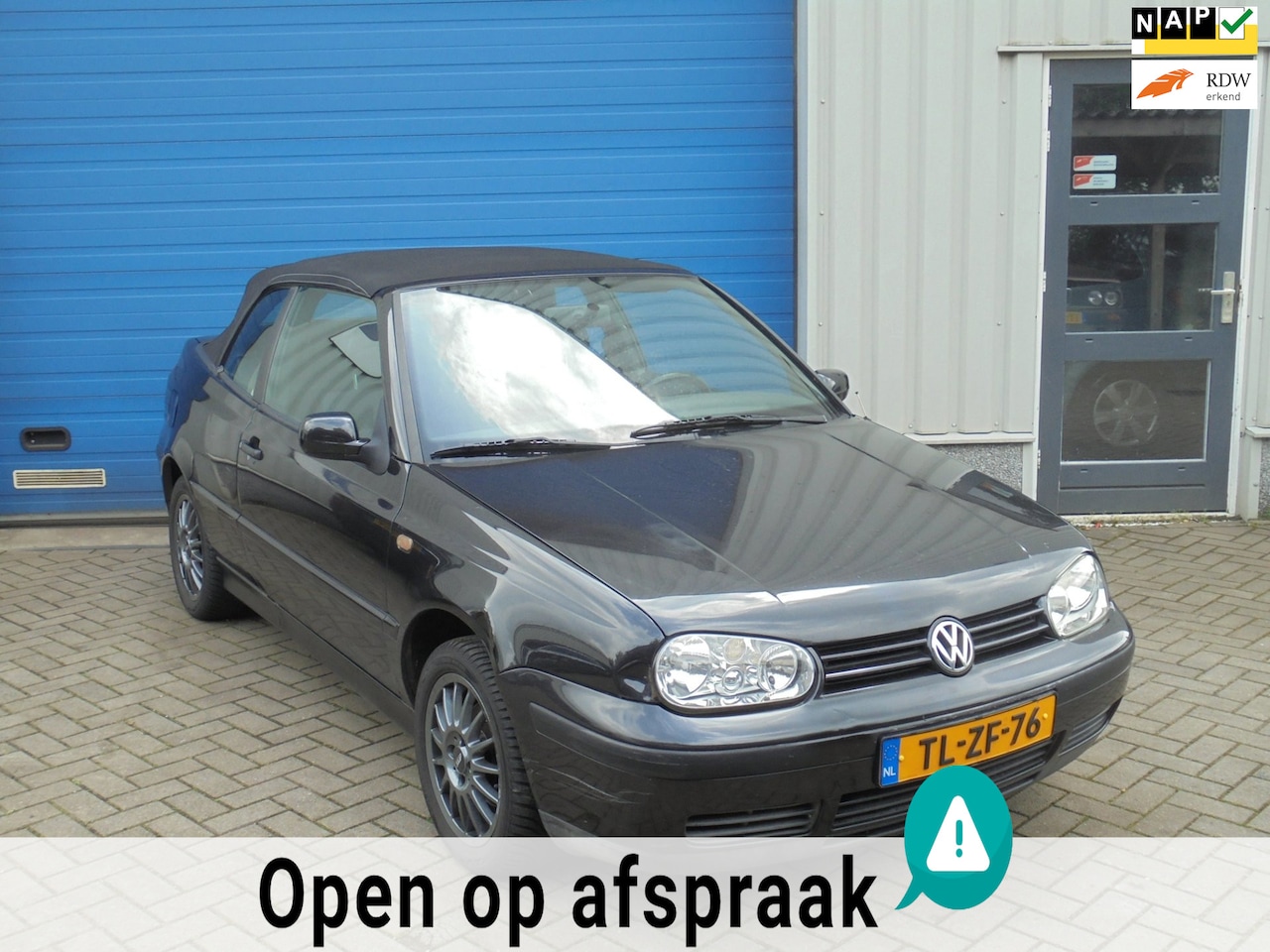 Volkswagen Golf Cabriolet - 1.8 Trendline 1.8 Trendline - AutoWereld.nl