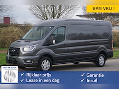 Ford Transit - 350L L3H2 Limited AUT-8 165PK BPM VRIJ Navi, Adap. Cruise, 360° Cam, Trekhaak NR. 225