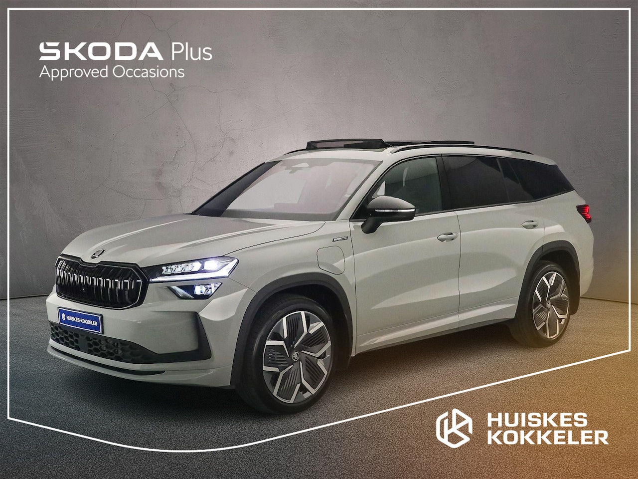 Skoda Kodiaq - Sportline Business 1.5 TSI PHEV 204pk DSG Automaat Trekhaak, Panoramadak, Adaptive cruise - AutoWereld.nl