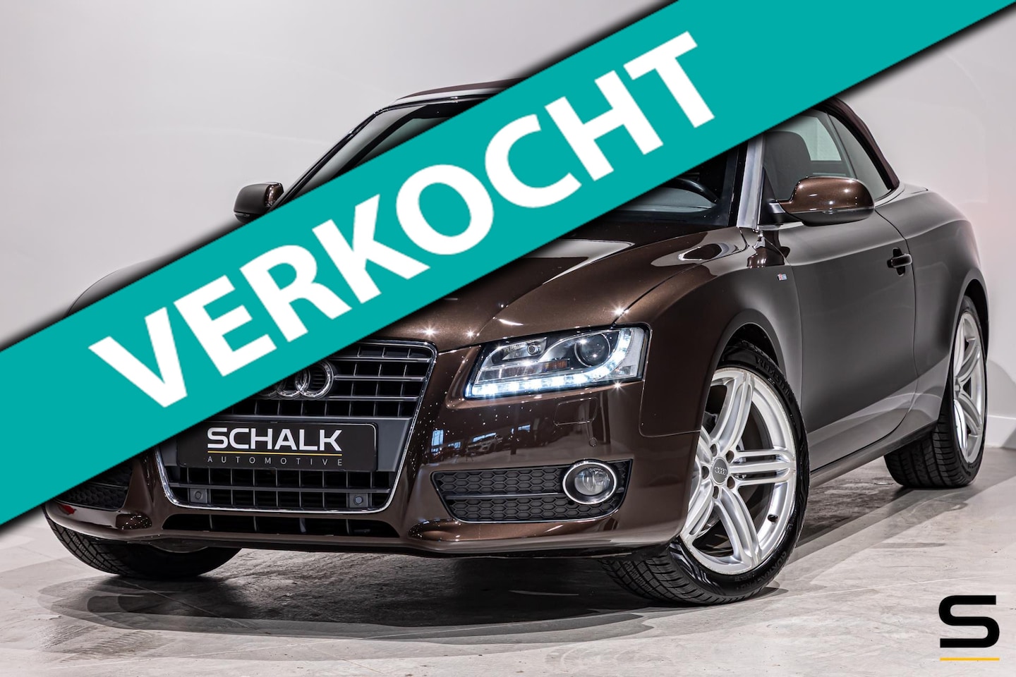 Audi A5 Cabriolet - 2.0 TFSI S-edition|Leder|S-line|Psensor - AutoWereld.nl