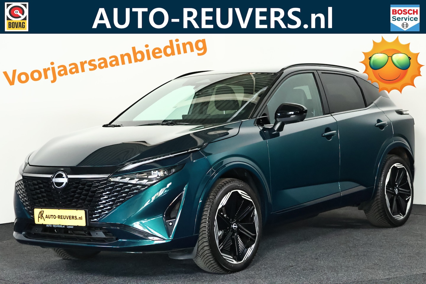 Nissan Qashqai - 1.3 MHEV Xtronic N-Design / Leder / ACC / Navi / CarPlay / Cam - AutoWereld.nl