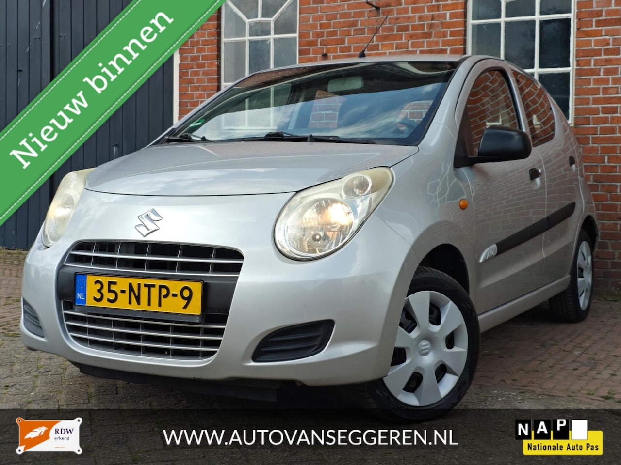 Suzuki Alto - 1.0 - Garantie / APK / Elek. ramen / NAP - AutoWereld.nl