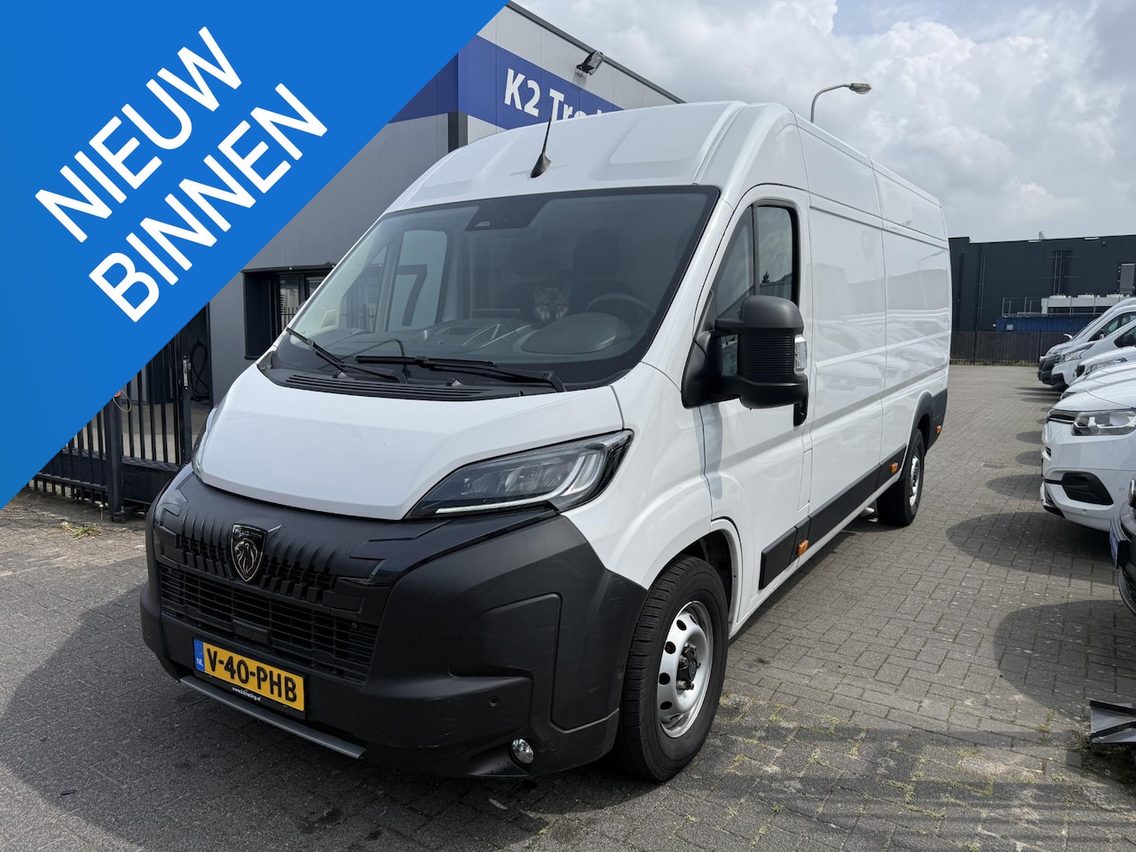 Peugeot Boxer - 2.2 BlueHDi 180 S&S L4H3 3.5t Zwaar HD NAVI AUTOMAAT-8 CAMERA BINNENSPIEGEL - AutoWereld.nl