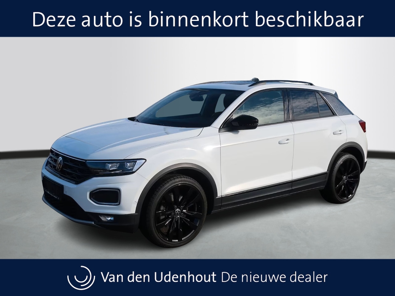 Volkswagen T-Roc - 1.5 TSI 150pk Automaat Sport Black Style / Panoramadak / Camera / Adaptive Cruise - AutoWereld.nl