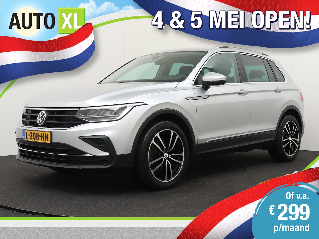Volkswagen Tiguan - 1.5 150 PK Aut. TSI Sport NW-Model Adap.Cruise 19'LMV - AutoWereld.nl