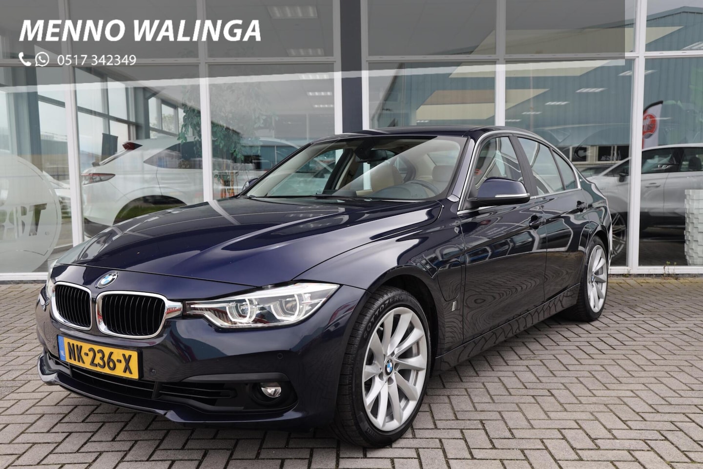 BMW 3-serie - 330e High Executive|Leder|Cruise control|Navi|PDC| - AutoWereld.nl