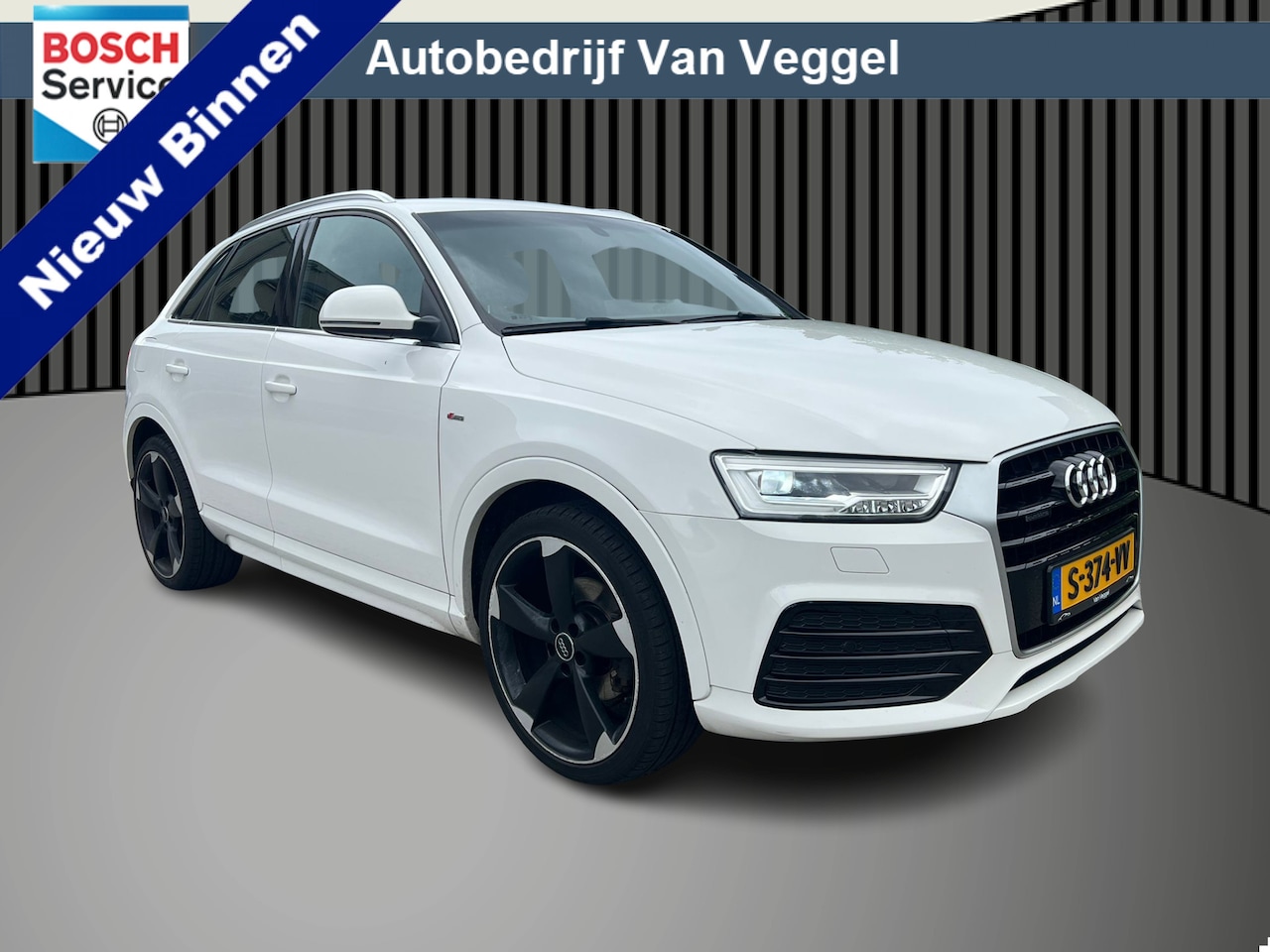Audi Q3 - 2.0 TFSI quattro Sport Pro Line S navi, stoelverw, airco, pdc - AutoWereld.nl