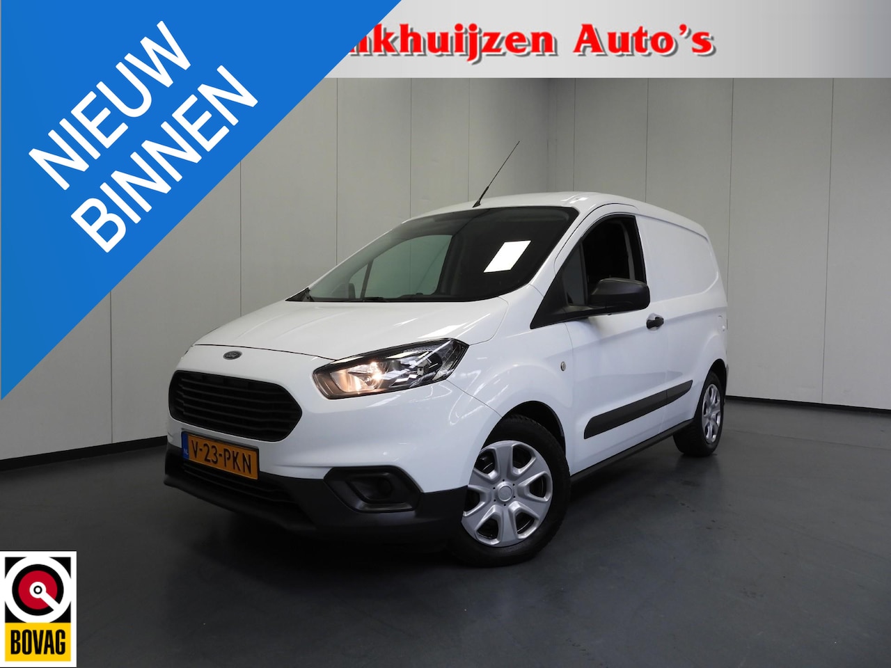 Ford Transit Courier - 1.0 EcoBoost Ambiente BLUETOOTH/SCHUIFDEUR! - AutoWereld.nl