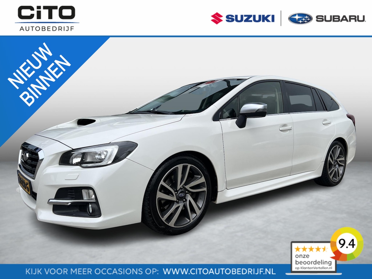 Subaru Levorg - 1.6 GT-S premium Automaat | Trekhaak | Elek. Schuif/Kantel Dak | Lederen Interieur | Navig - AutoWereld.nl