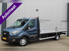 Ford Transit - 350 2.0-165pk TDCI L5H1 Trend RWD Chassis enkele cabine met open laadbak AUTOMAAT Unieke b